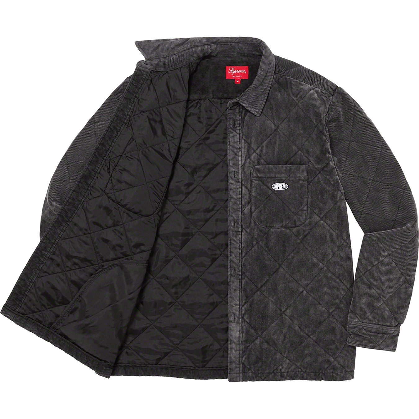 Quilted Corduroy Shirt view 9